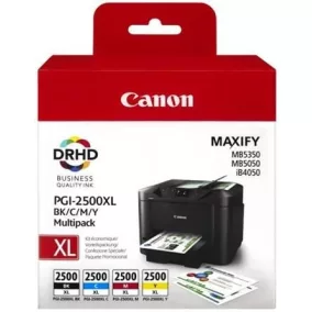 Canon PGI-2500XL Multipack Black Cyan Magenta Yellow