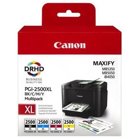 Canon PGI-2500XL Multipack Black Cyan Magenta Yellow