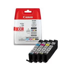 Canon CLI-581XXL Multipack Black Cyan Magenta Yellow