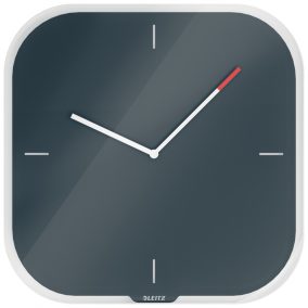 Leitz Cosy csendes üveg falióra 90170089