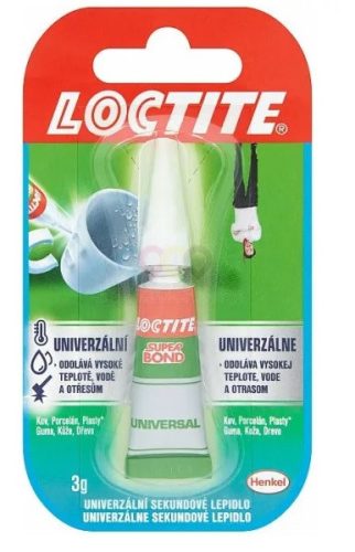 Pillanatragasztó Loctite Universal Super Bond 3g