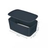 Leitz MyBox Cosy tárolódoboz tetővel 52630089