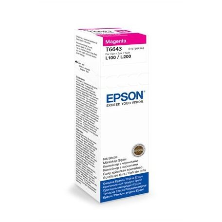 Epson T6643 Magenta tintapatron eredeti C13T66434A