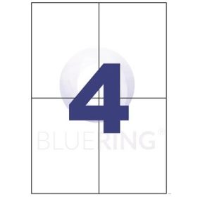 Etikett 105x148 mm lézer