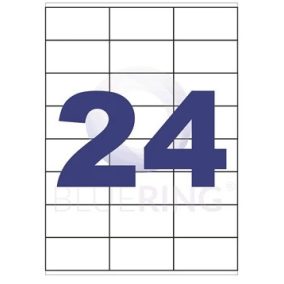 Etikett 70 x 36 mm lézer