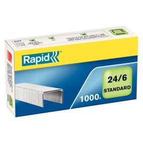 Rapid 24855600 Rapid Standard Staples 24/6 1M(1246)