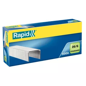 Rapid 24861800 Rapid Standard Staples 26/6 5M(1266)