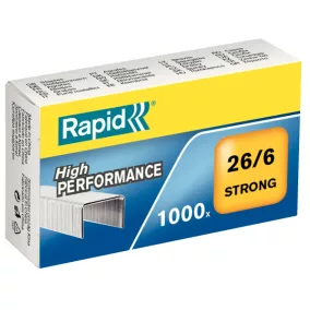 Rapid 24861400 Rapid Strong Staples 26/6 1M