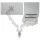 Ergo Dual helytakarékos monitor- és laptopkar szürke 65380085