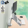 Ergo Dual helytakarékos monitor- és laptopkar szürke 65380085