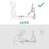 Ergo Dual helytakarékos monitor- és laptopkar szürke 65380085