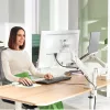 Ergo Dual helytakarékos monitor- és laptopkar szürke 65380085
