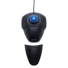   Egér görgető gyűrűvel trackball Orbit fekete-kék K72337EU
