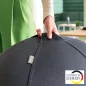 Active ülőlabda nehezékkel 75cm sötétszürke 65430089