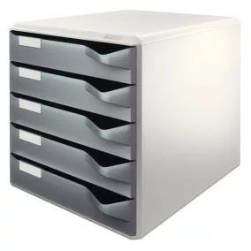 LEITZ STANDARD 5 fiókos irattároló 52800089 szürke