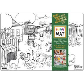 FUNNY MAT asztali alátét farm48*33.5 cm