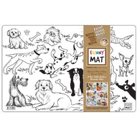 FUNNY MAT asztali alátét kutyák 48*33.5 cm