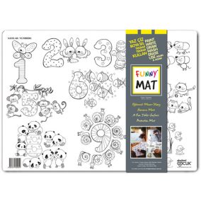 FUNNY MAT asztali alátét számok 48*33.5 cm