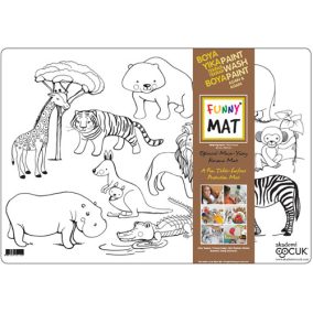 FUNNY MAT asztali alátét vadállatok 48*33.5 cm