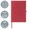 COMPLETE jegyzetfüzet 44710025 A/4 kockás piros
