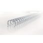 Spirál fém 3:1 8 mm 70 lap GBC WireBind fekete RG810510