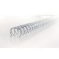 Spirál fém 3:1 8 mm 70 lap GBC WireBind fehér RG810570