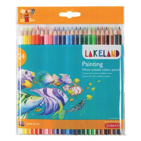 Lakeland 24 darabos vízfesték ceruzakészlet 33255