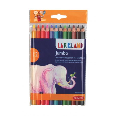 Lakeland Jumbo 12 db-os színesceruza készlet 33326