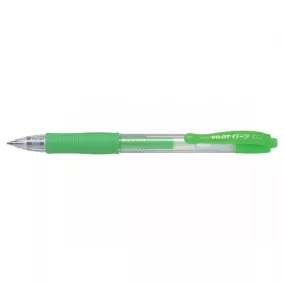 Pilot G2 zseléstoll BL-G2-7-NG neonzöld