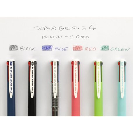 Pilot Super Grip G 4 színű golyóstoll BPKGG-35M-NV tengerésszkék