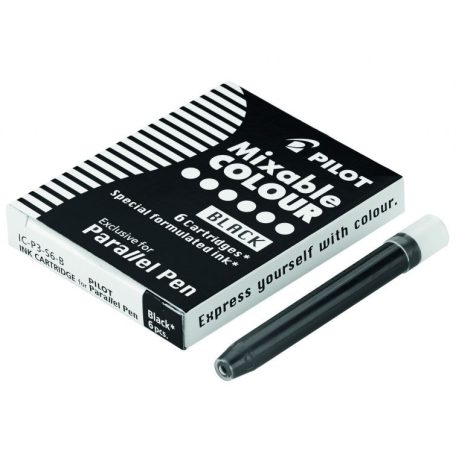 Pilot Parallel Pen tintaparton IC-P3-S6-B fekete 6db