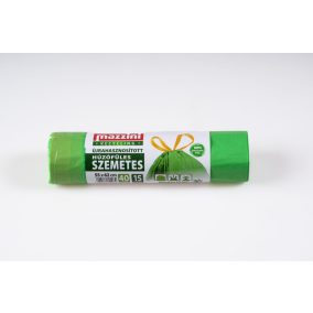   MAZZINI Szemetes zsák újrahasznosított húzófüles 40L (55x62) 15db/roll