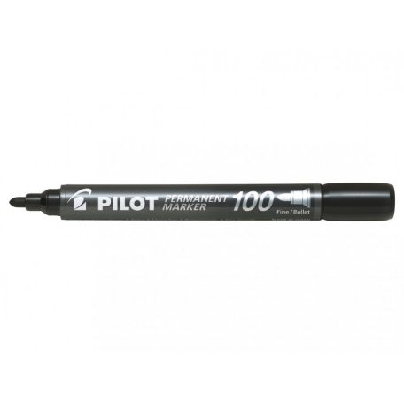 Pilot SCA-100-20B kerek permanent marker 20db-os szett fekete