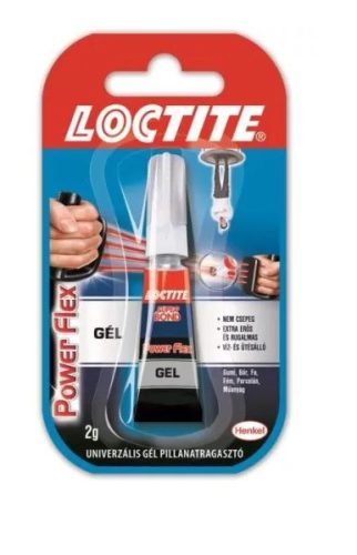 Pillanatragasztó Loctite Power Flex Super gél 2g