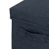 Fabric szövet borítású tárolódoboz tetővel S méret 61460089