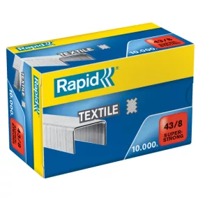 Tűzőkapocs 43/8 SUPERSTRONG textil 24872300