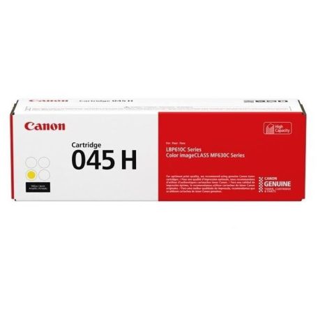 Canon CRG-045H Yellow lézertoner eredeti 2,2K 1243C002