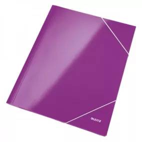 WOW Lakkfényű gumis mappa 39820062 lila